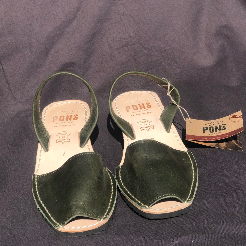 Pons Forest Green Wedges